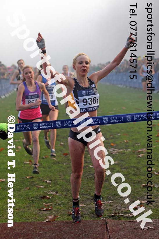 Senior and under-23 women, European Cross Country Trials, Sefton Park, Liverpool. Photo: David T. Hewitson/Sports for All Pics